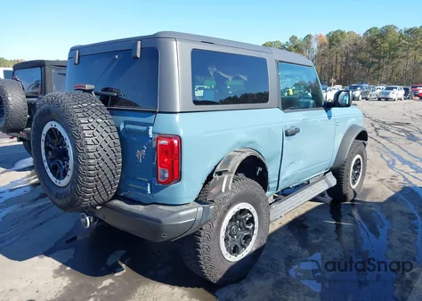 2023 Ford Bronco Black Diamond z USA, uszkodzony, nr VIN 1FMDE5CH3PLB49797